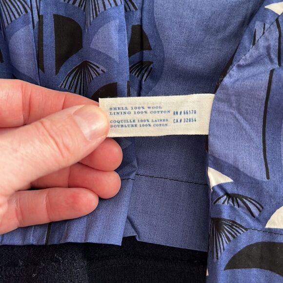 Anthropologie / Leifsdottir - wool and cotton bolero-style coat. - Picture 5 of 7